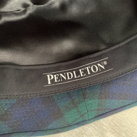 Pendleton Virgin Wool Tartan Fedora Check Plaid Hat NWT - Picture 7 of 12